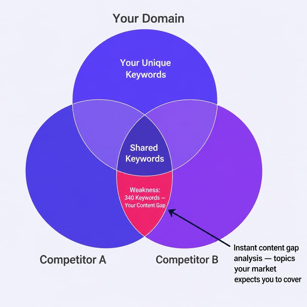 SpyFu's Kombat report reveals exactly where competitors outrank you