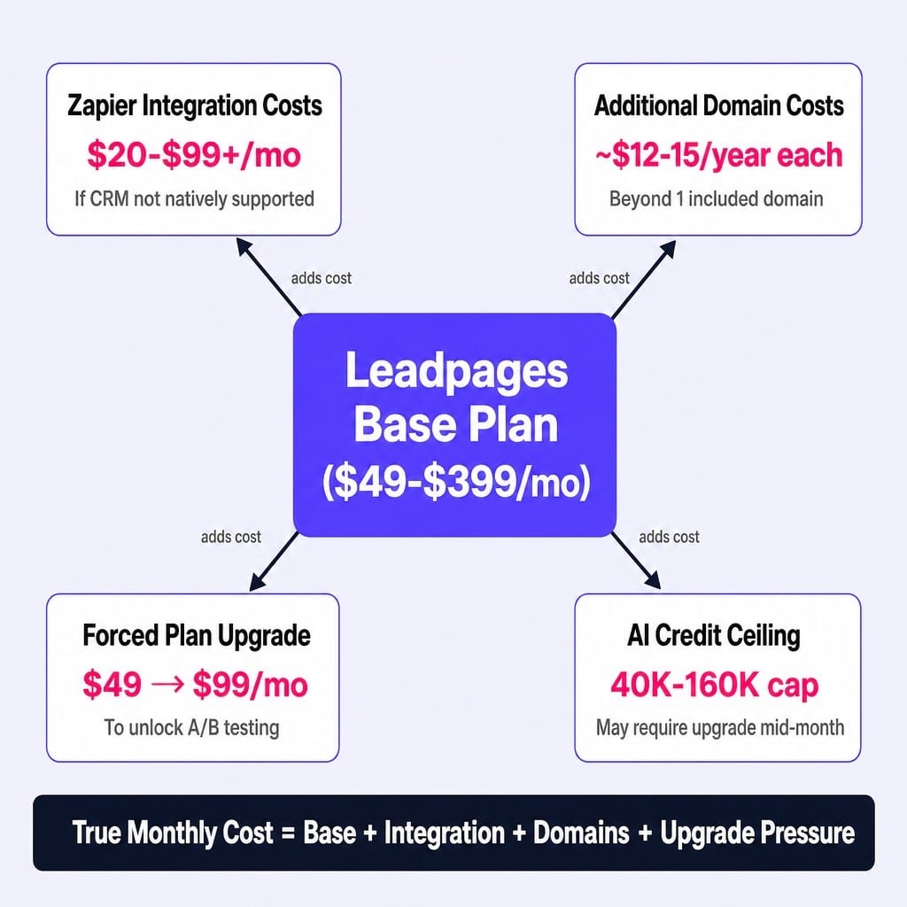 How much does Leadpages cost? Add these four hidden expenses to the sticker price