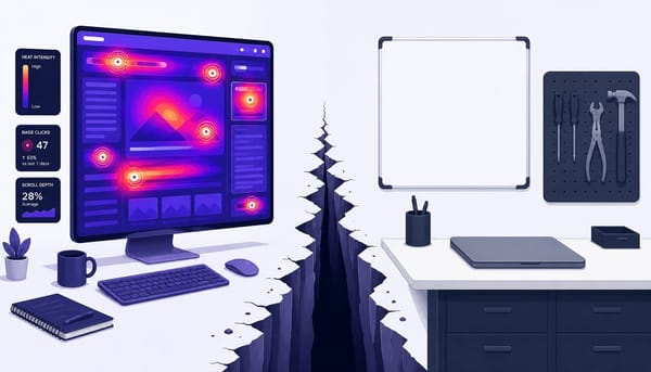 Hotjar vs Microsoft Clarity data means nothing without execution.