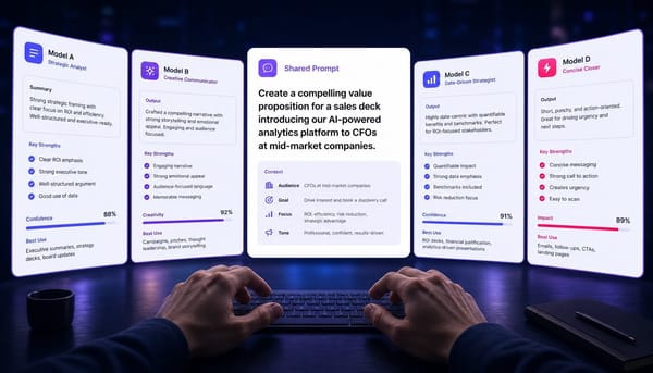 Not all LLMs are equal — the best ai prompts for sales start with choosing the right model.